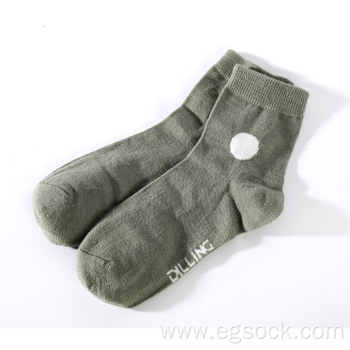 Organic wool kids socks